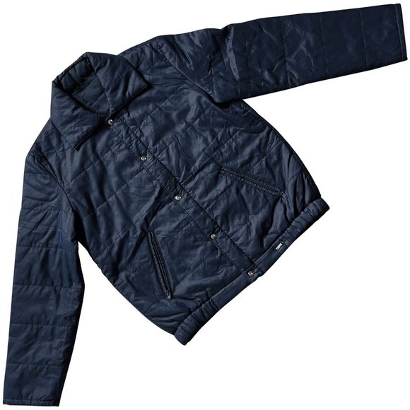 MARK 1 (Finland) Tastex Textured Polyamide Padded Flight Jacket Navy : XL - Picture 6 of 6